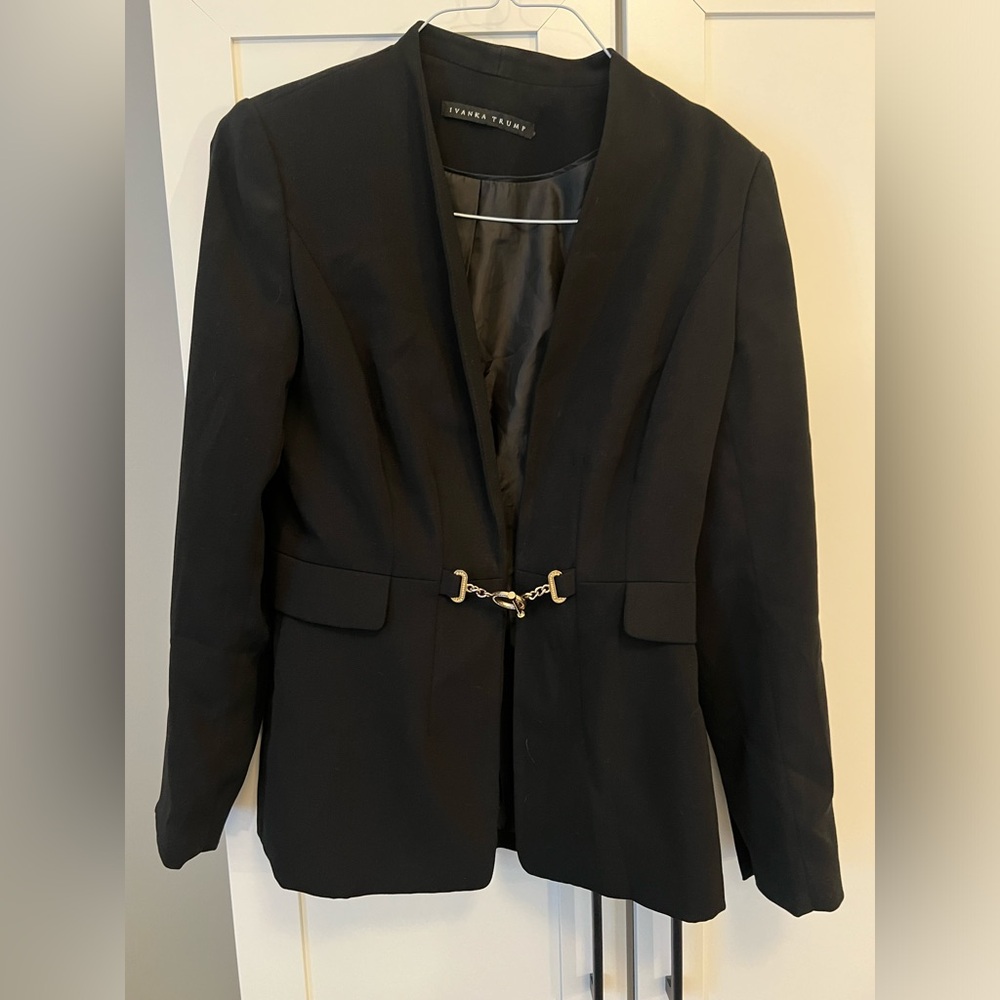 Ivanka Trump Black Blazer Sz 6